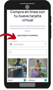 como comprar con tarjeta virtual aplazo