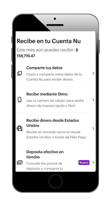 como depositar a nu débito  (1)