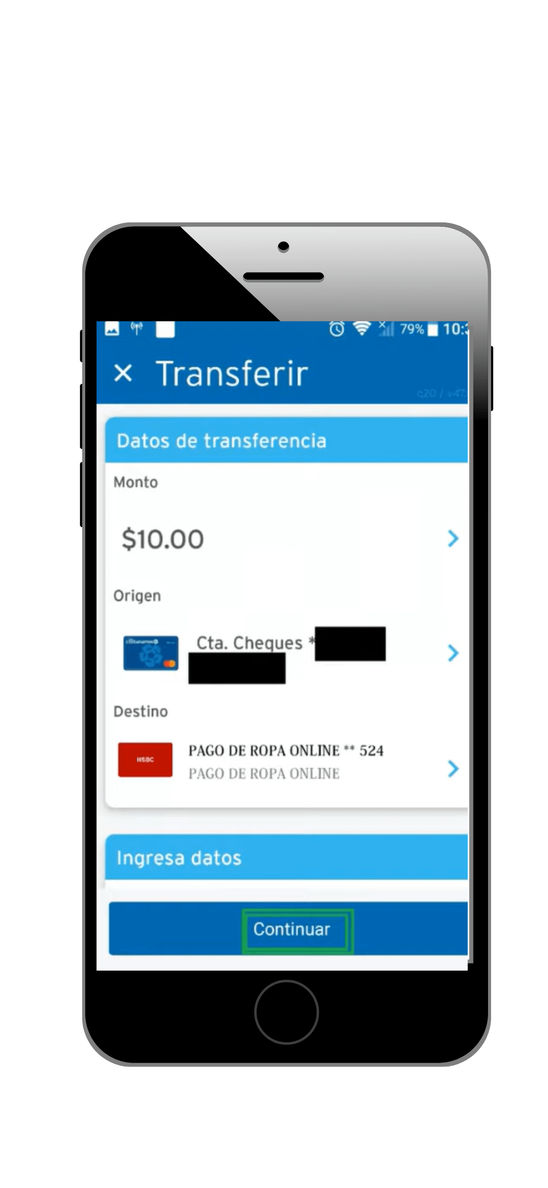 como despositar a citibanamex desde la app (10)