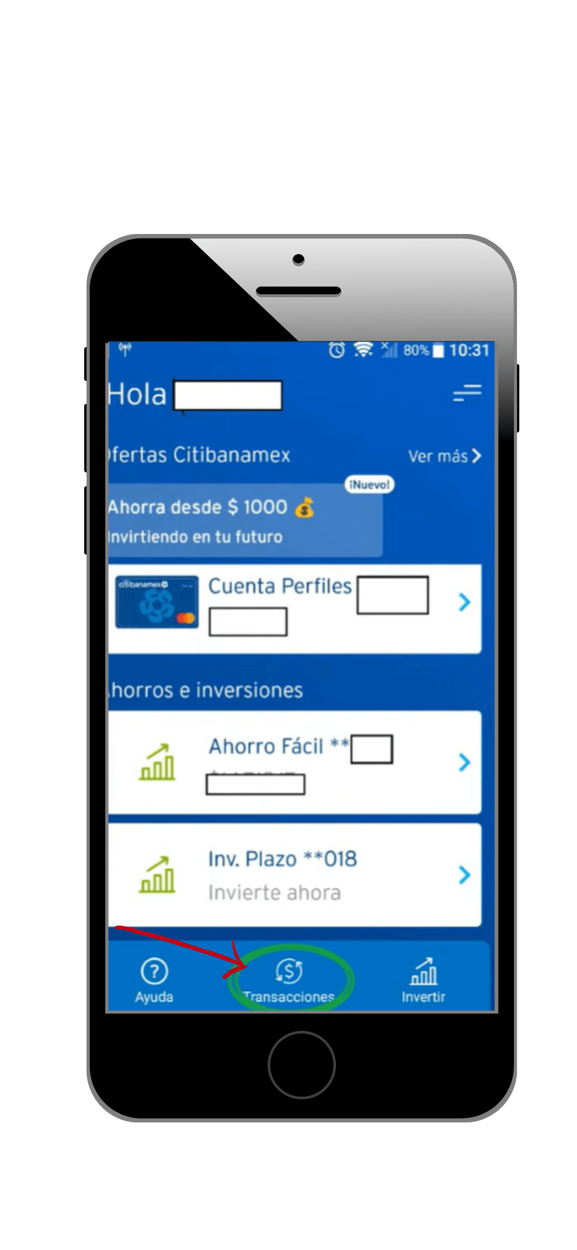 como despositar a citibanamex desde la app (2)