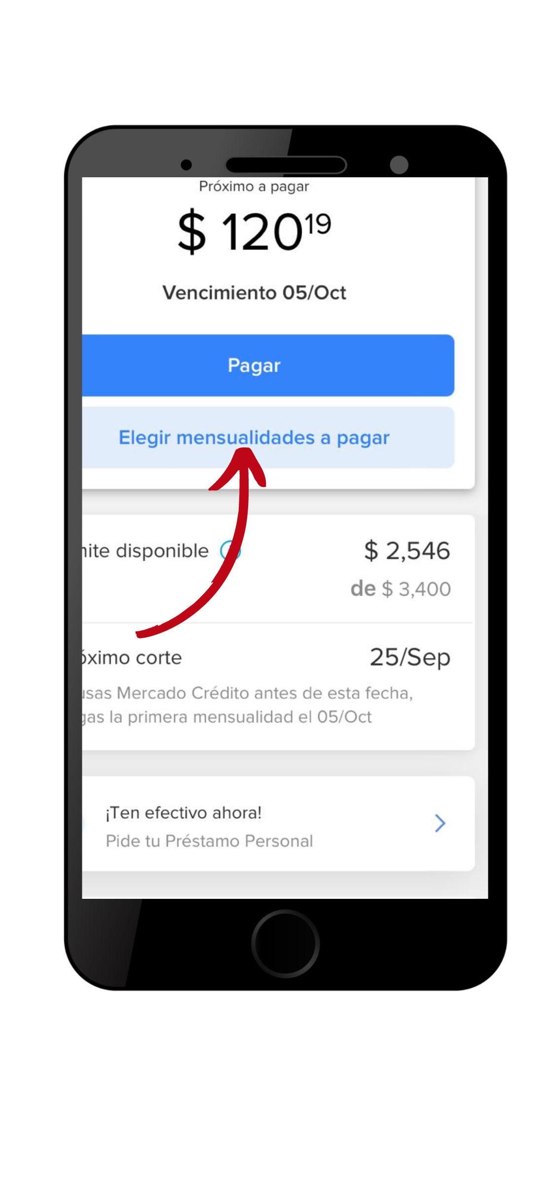asi pagas mercado credito desde la app