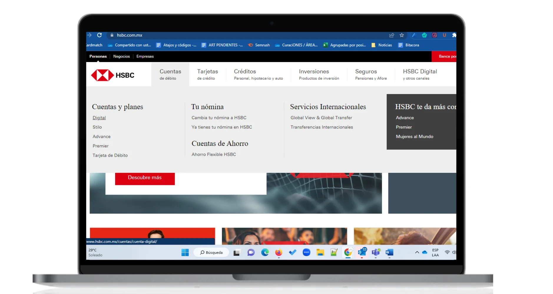 como sacar tarjeta de débito HSBC