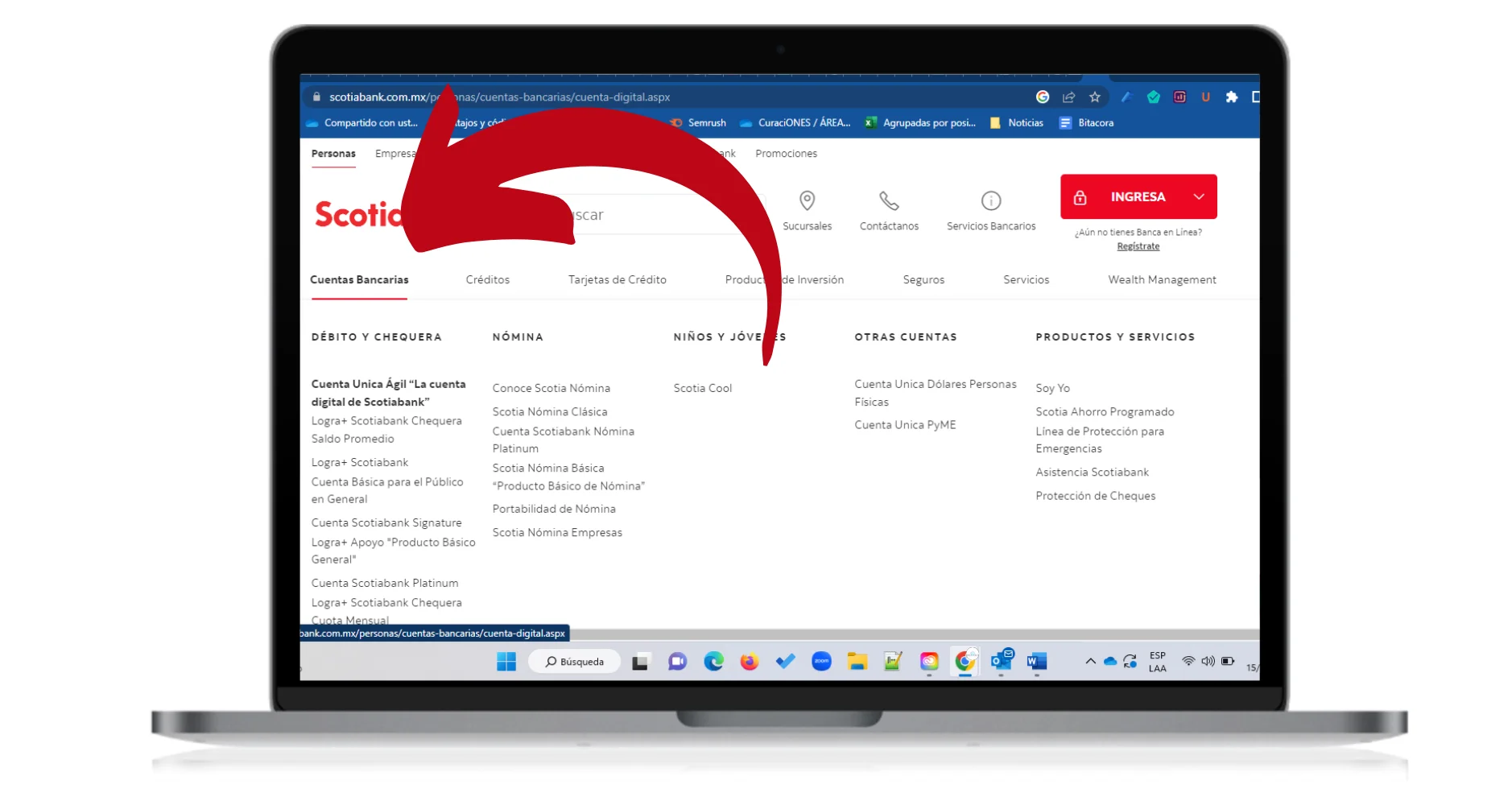 como sacar tarjeta de debito scotiabank en linea