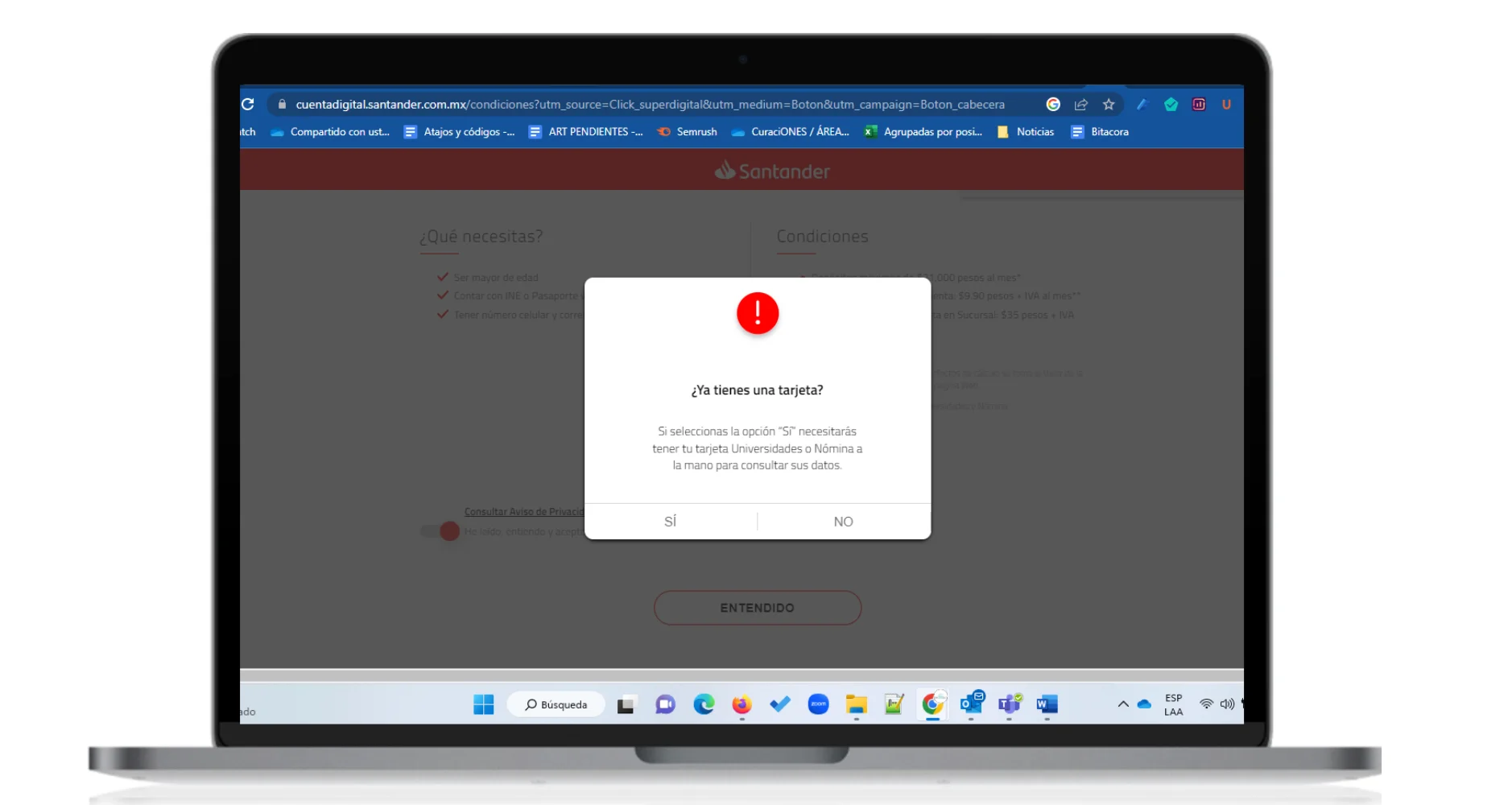 como sacar una tarjeta de débito santander
