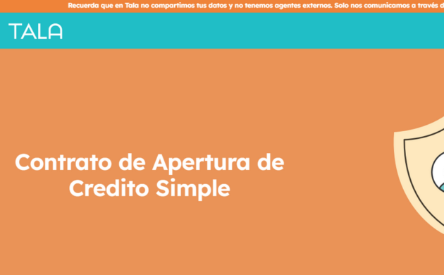 contrato credito tala