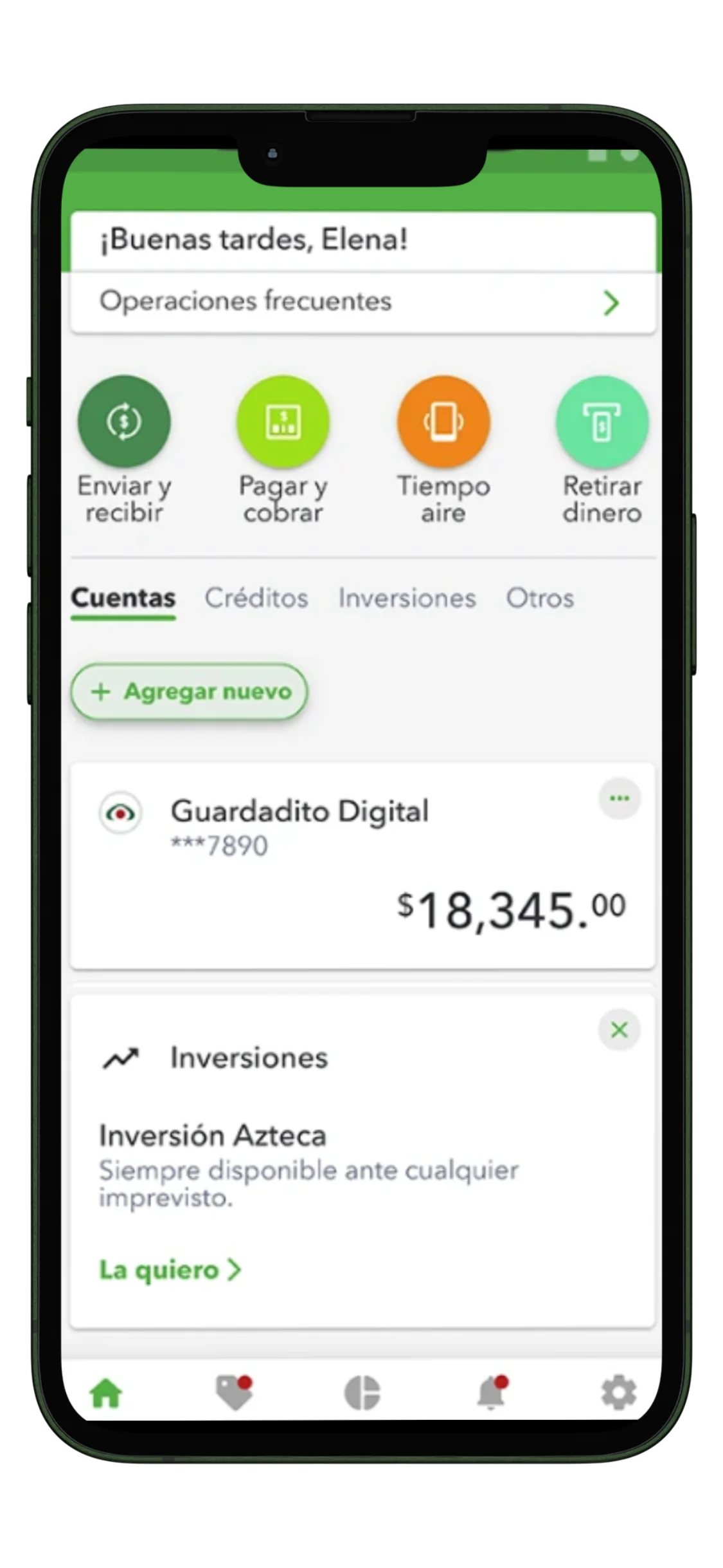 cuentas bancarias virtuales Guardadito Digital Banco Azteca