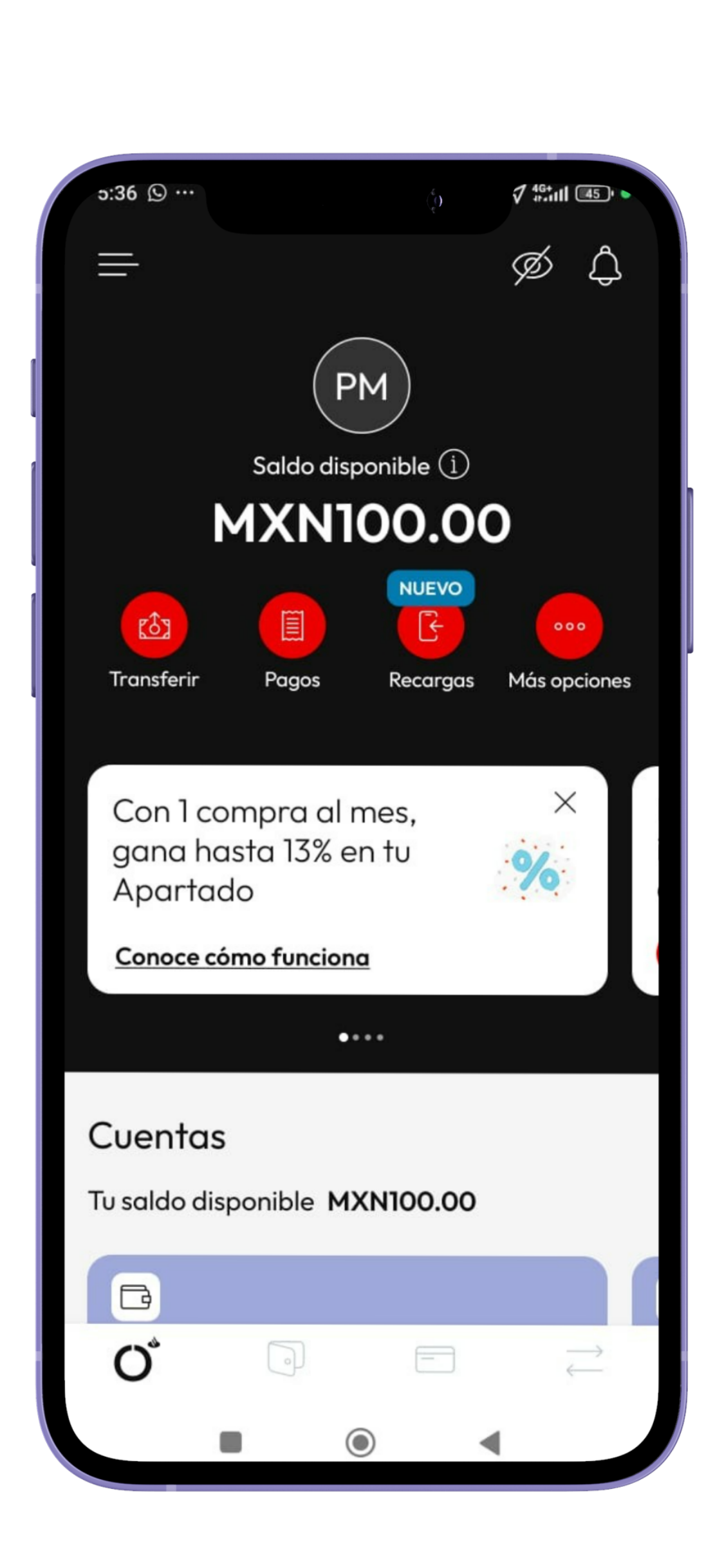 cuenta digital open bank rendimientos