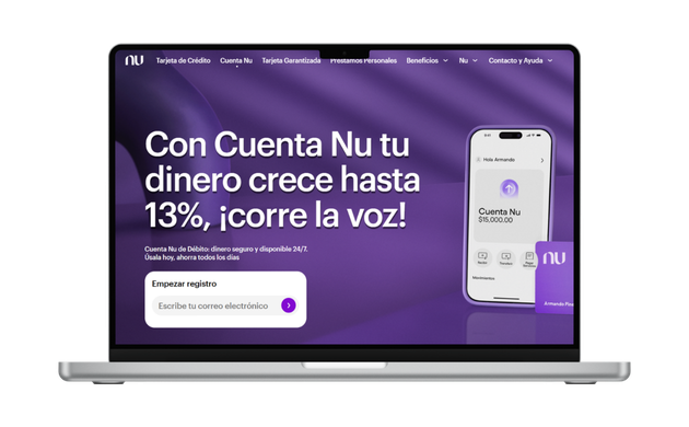 cuenta nu con rendimiento