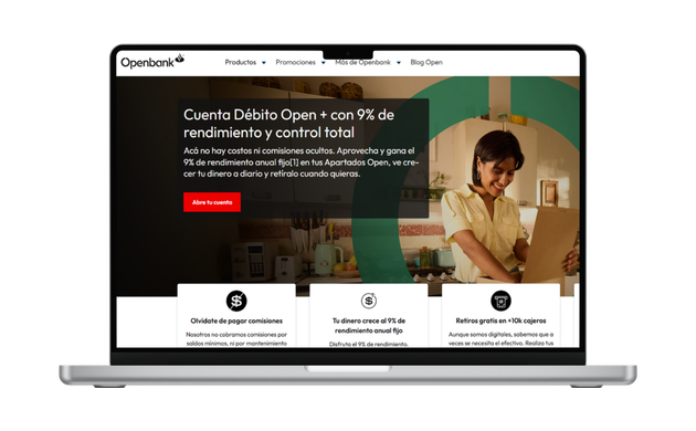 cuenta open con rendimiento