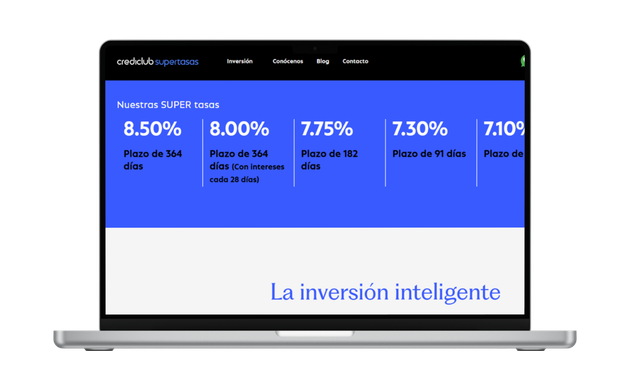 cuenta supertasas con rendimiento