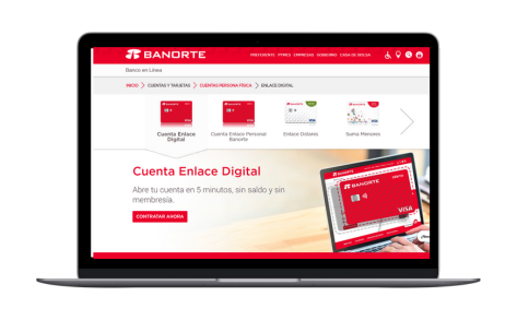 cuentas digitales para abrir en minutos Banorte