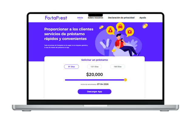 fortaprest es confiable app de prestamo