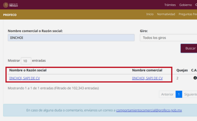 mexicash es legal registro en PROFECO