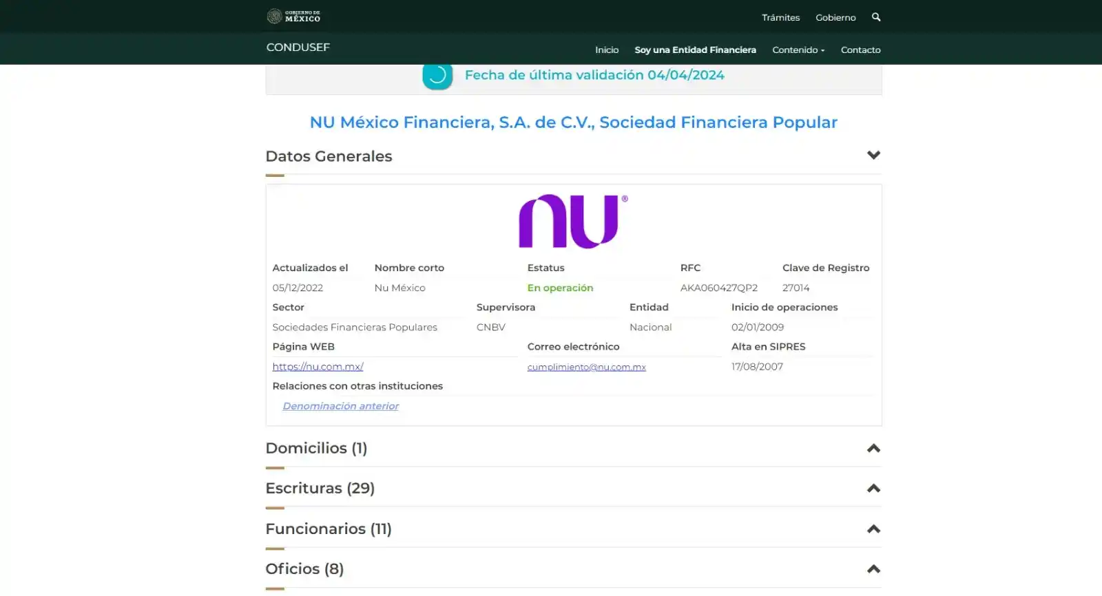 nu debito es confiable y seguro