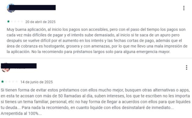 opiniones de usuarios mexdin cobranza