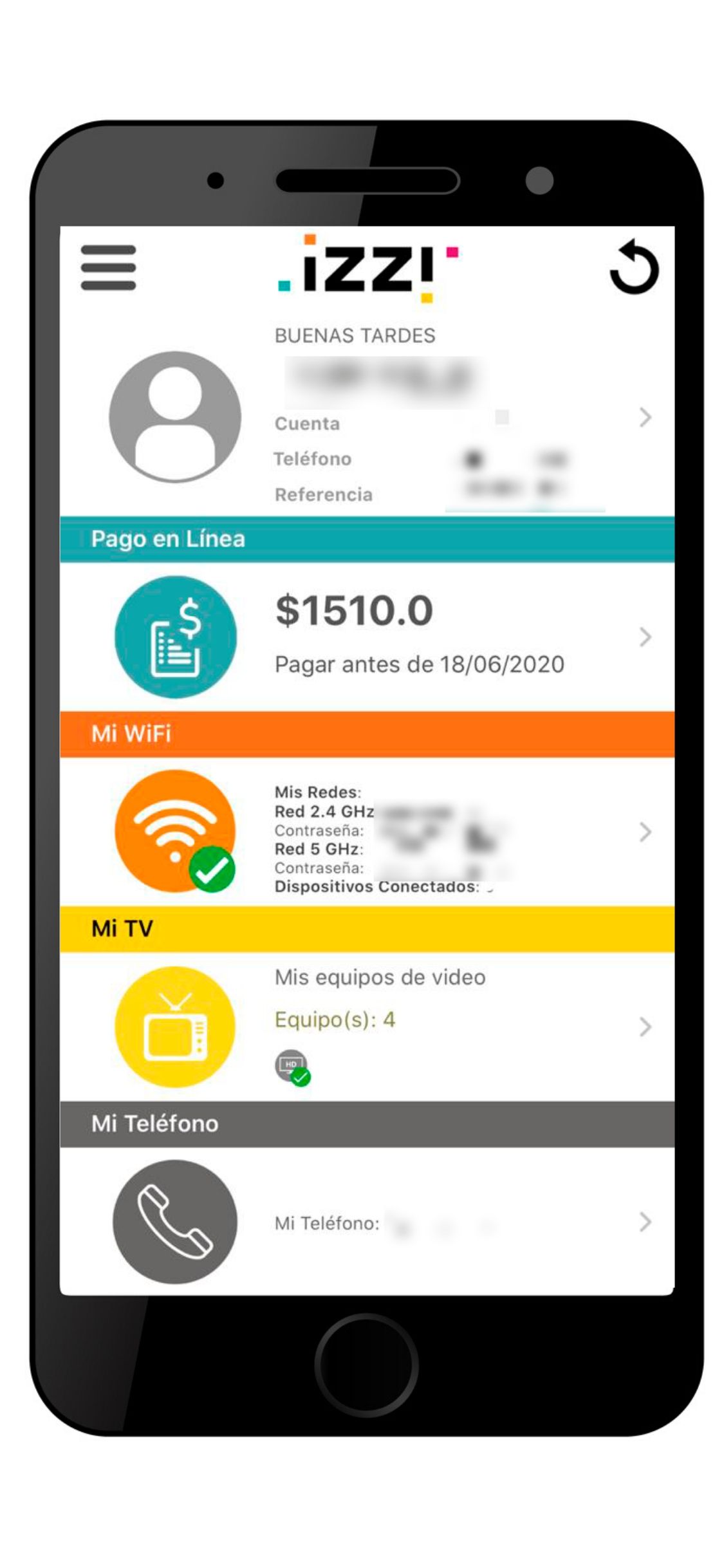 pagar izzi por telefono