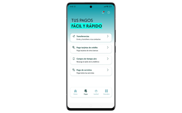 pagos desde la cuenta va de banorte