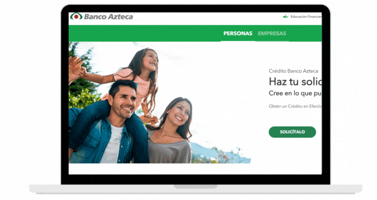 proceso para solicitar un prestamo banco azteca