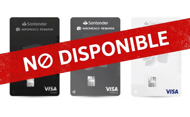 que paso con las tarjetas santander aeromexico