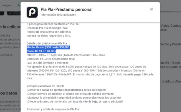 que tan confiable es pla pla prestamos