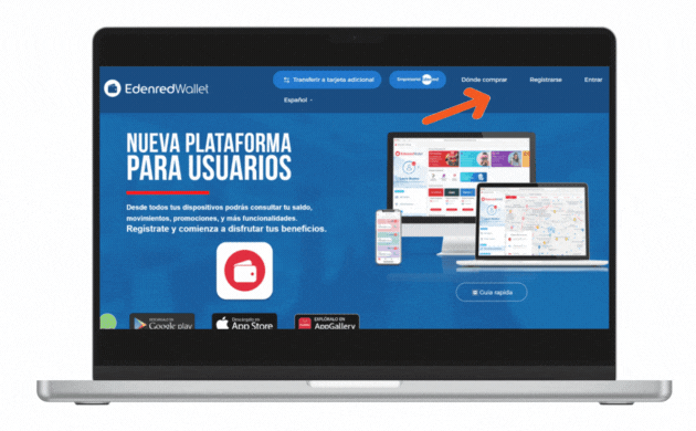 Cómo registrarse en el sitio web de Edenred (antes Mi Ticket Wallet)