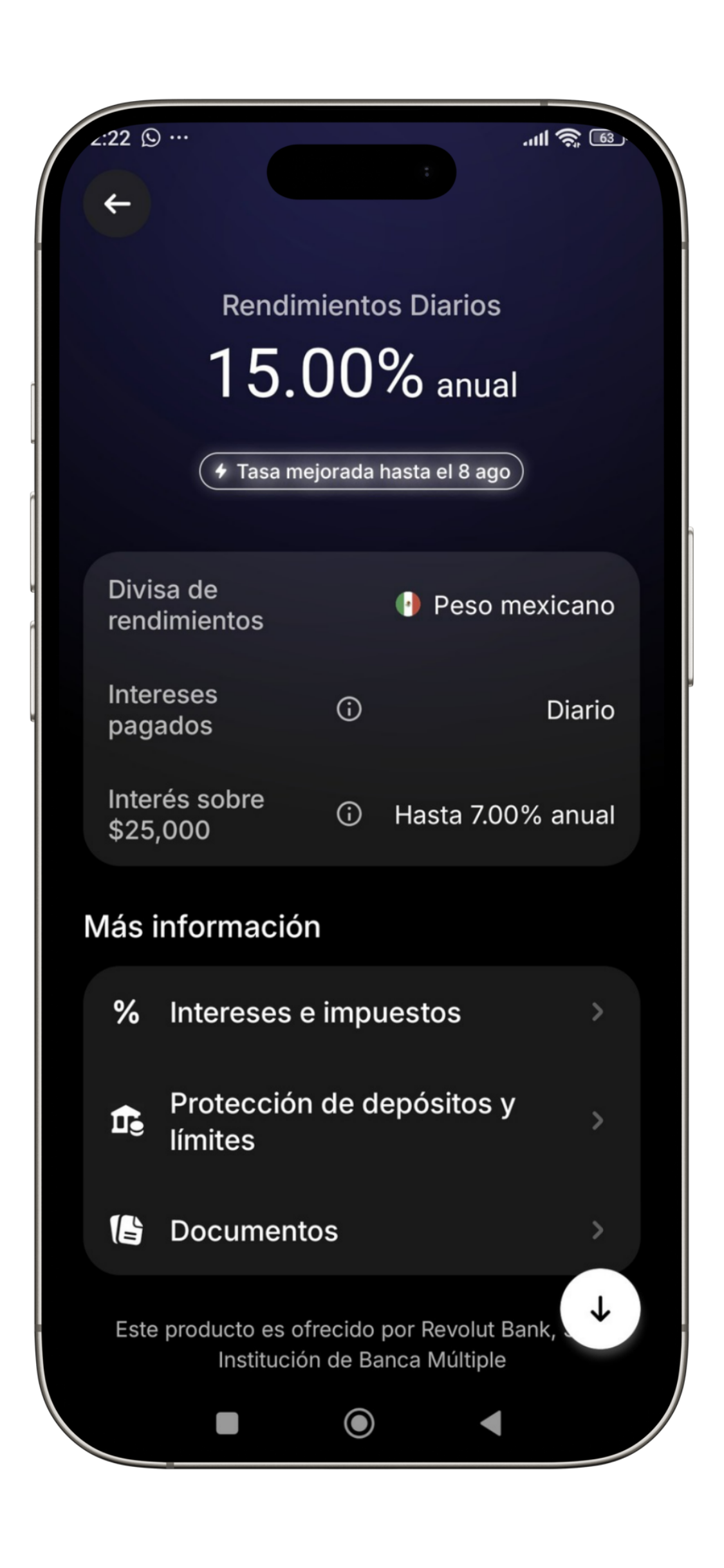 rendimientos cuenta compartida revolut