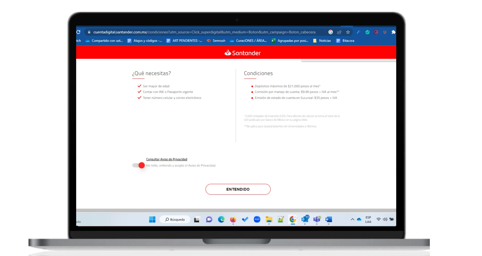 sacar tarjeta de debito santander