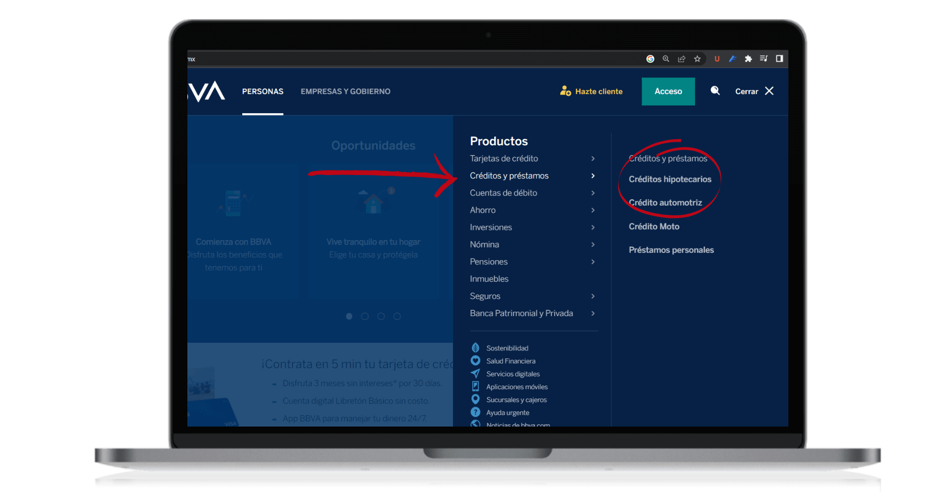 simulador de crédito hipotecario BBVA (Bancomer) (1)