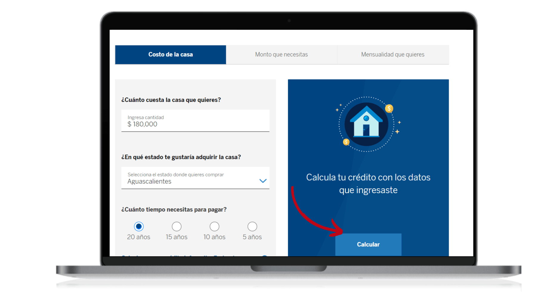 simulador de crédito hipotecario BBVA (Bancomer) (3)