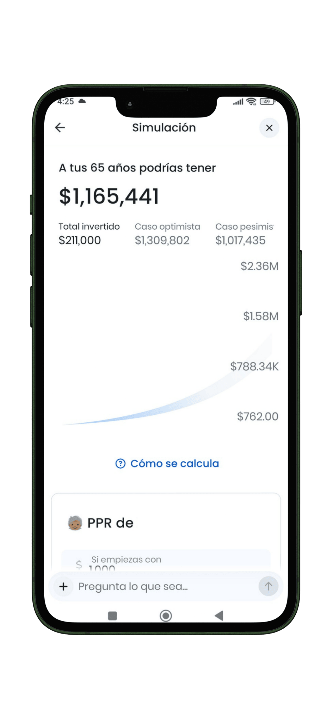 simulador plan personal de retiro fintual