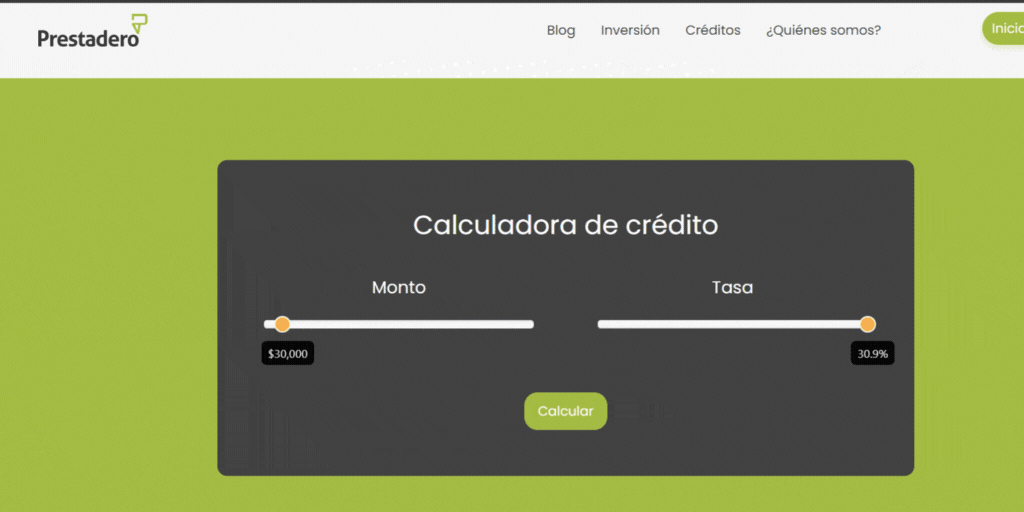 Simulador de Prestadero