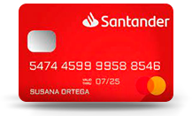 tarjeta santander debito