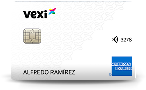 Tarjeta de crédito sin anualidad y sin historial crediticio - Tarjeta Vexi American Express