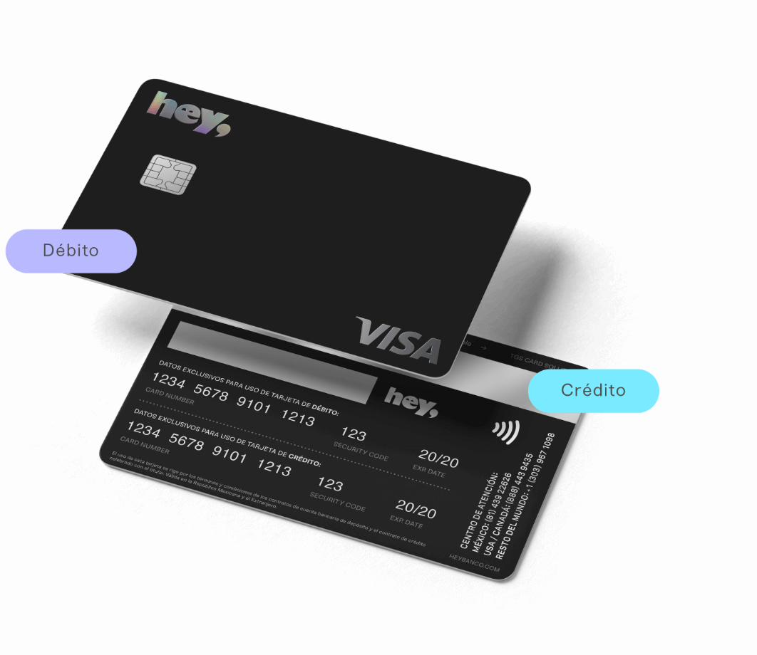 Tarjeta Hey Banco dual