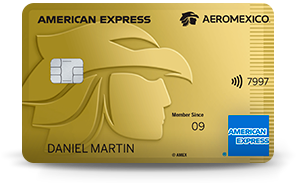 mejor tarjeta para vuelos Gold Card American Express Aeroméxico